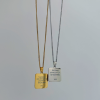 quote necklace