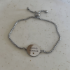 circle text bracelet