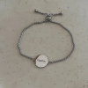 circle text bracelet
