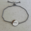 circle text bracelet
