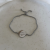 circle text bracelet