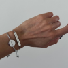 circle text bracelet