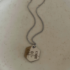 handwriting/drawing necklace