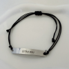 rope text bracelet
